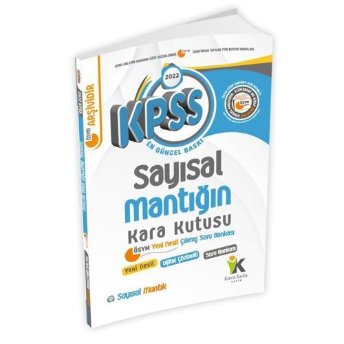 KPSS Sayısal Mantık Kara Kutu Konu Özetli Dijital Çözümlü Soru Bankası