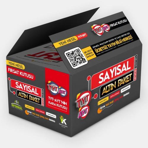 YENİ SİSTEM YKS TYT-AYT KARAKUTU Sayısal ALTIN FIRSAT PAKET Konu Özetli Çözümlü Çıkmış Soru Bankası