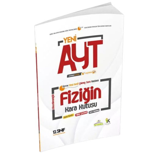 YKS-AYT FİZİK Kara Kutu 4.Kitap Konu Ö. Dijital Ç. Soru BANKASI (12.Sınıf AYT konuları)