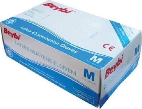Muayene Eldiven Medium Pudralı Lateks 100lü Paket