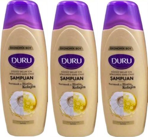 Şampuan Biotin Sarımsak Kolajen 700 Ml x 3 Adet