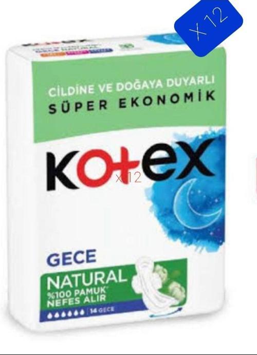 Natural Quadro Gece 14 Lü 12 Paket