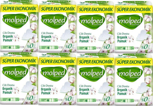 Pure&soft Hijyenik Ped Süper Ekonomik Normal 24'lü 8 Adet
