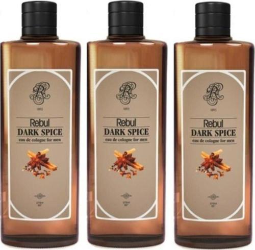 Dark Spice For Men Erkek Kolonya 270ml 3'lü Set