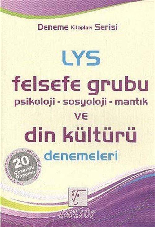 LYS Felsefe Grubu Psikoloji-Sosyoloji-Mantık ve Din Kültürü Denemeleri