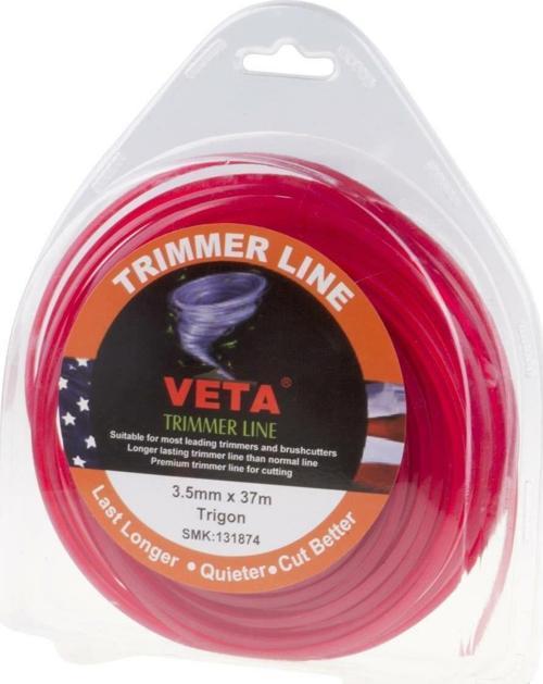 Misina Veta Pro 3,5 mm Üçköşe Kırmızı 37 mt.