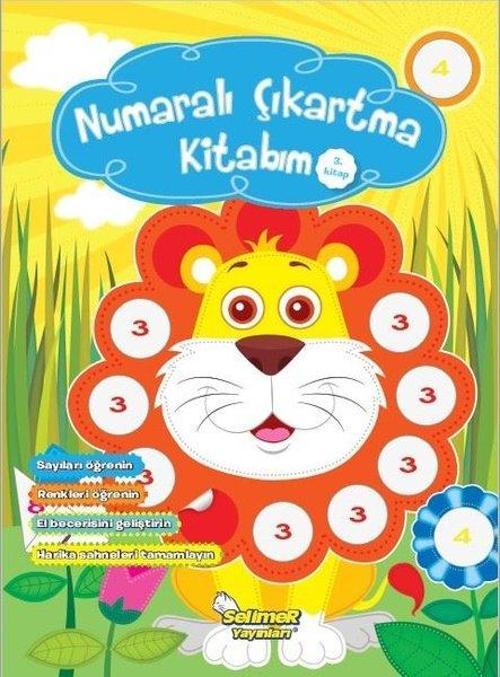 Numaralı Çıkartma Kitabım 3.Kitap