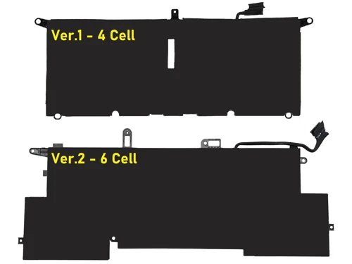 Dell Inspiron 14-7400 Batarya Pil V2 6-Cell