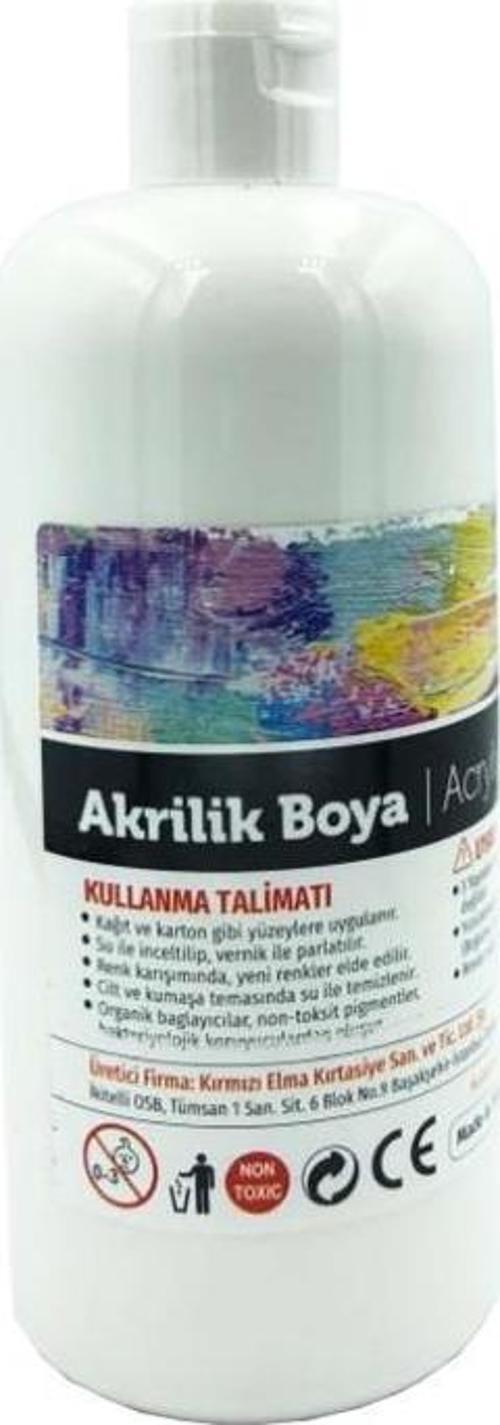 Akrilik Boya 500 gr Beyaz RA 500-15