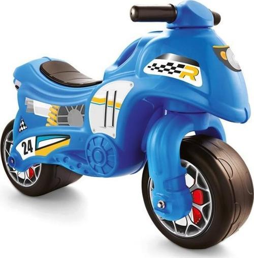 8029 2 Tekerlekli İlk Motorum Mavi Pedalsız Oyuncak Motor
