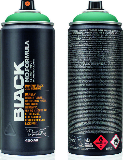 Black Sprey Boya 400ml Copper Green BLK6340