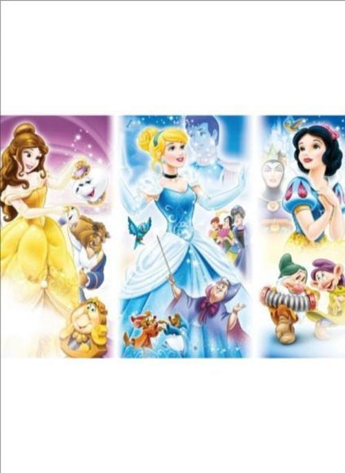 Puzzle Princess - Prensesler 50 Parça Lisanslı Ürün