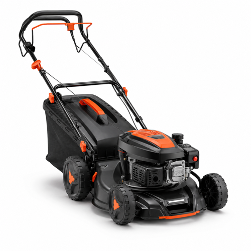 LM46P-150 Benzinli Çim Biçme Makinesi 46 cm 149cc İtmeli 5in1 Çim Kesme