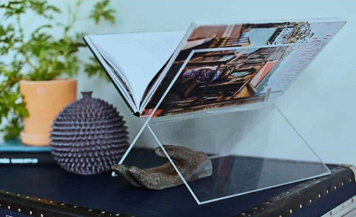 Pleksi Kitap Okuma Standı - Dergilik - Rahle