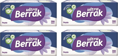 200'lü peçete x 4 Paket