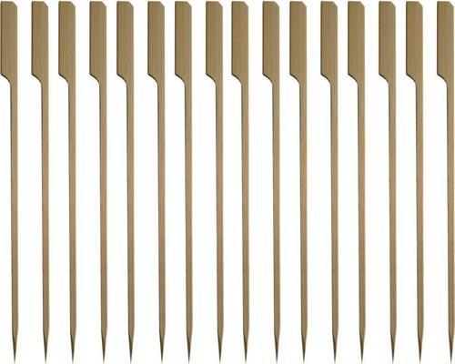 25cm. Yassı Bambu Çöp Şiş 200 Adet