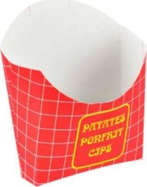 Karton Cips Patates Kutusu 100 Adet 
