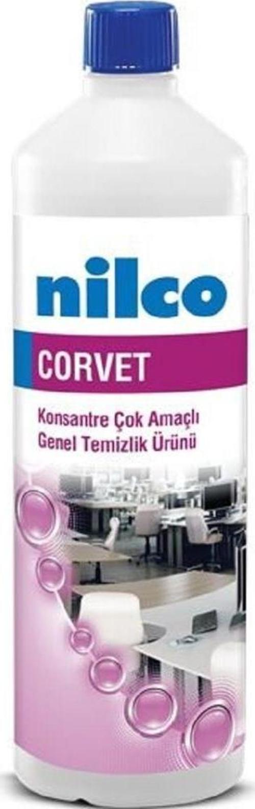 Nilco CORVET 1 L/1,02 KG KONSANTRE ÇOK AMAÇLI GENEL TEMİZLİK ÜRÜNÜ
