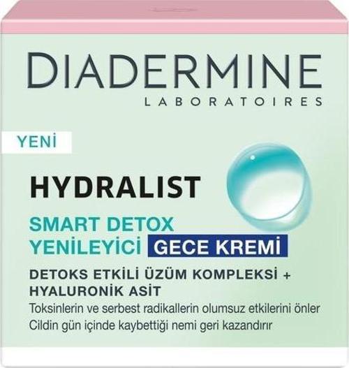 Hydralist Smart Detox Yenileyici Gece Kremi 50 ml.
