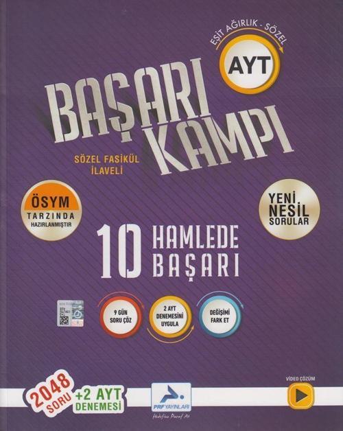 AYT Eşit Ağırlık Sözel Başarı Kampı 10 Hamlede Başarı