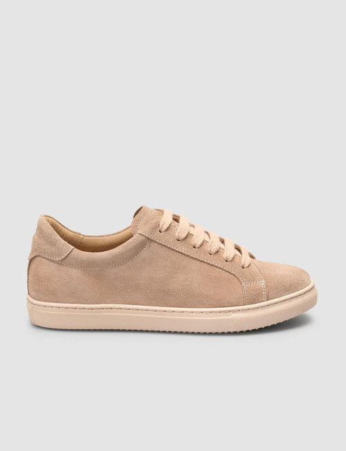 Linamar MonaMae Süet Krem Kadın Sneaker