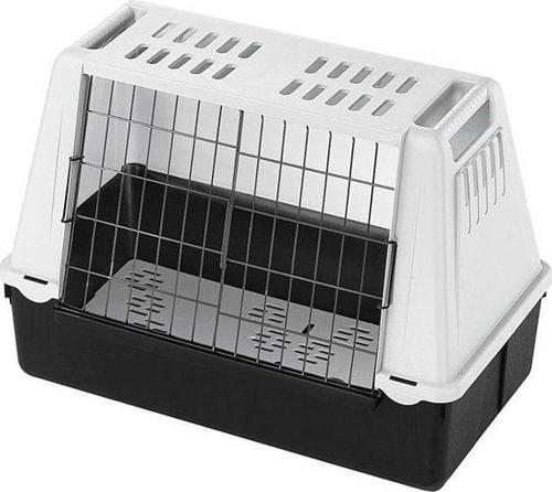Atlas Car Mini Irk Araç İçi Köpek Taşıma Çantası Gri 72x41x51 cm
