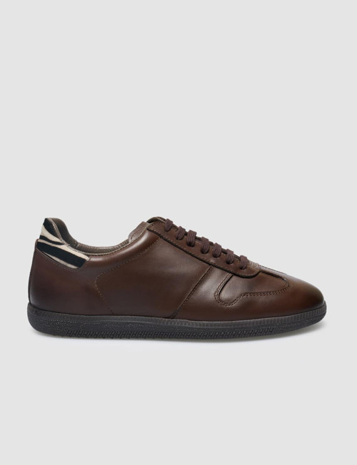 Livavin %100 Hakiki Deri Kahverengi Kadın Sneaker