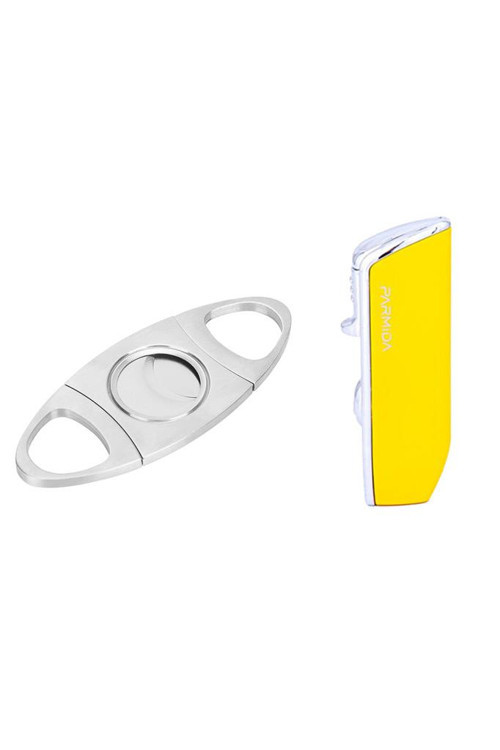Sarı Üç Torch Pürmüz Çakmak Ve Metal Kesici Set - PRMDPKT3