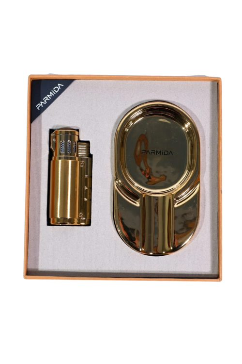 Çakmak Küllük İkili Gold Puro Seti - TR9110