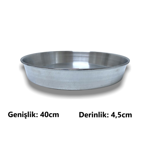Alüminyum Kordonlu Fırın Tepsi 40cm