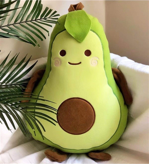 Avokado Yastık Peluş Pofuduk