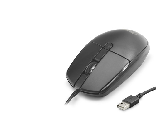 Mouse Optik 1000 Dpi Usb - Siyah MS130B/LA
