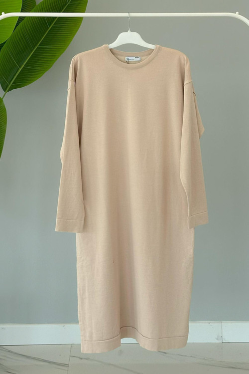 Pamuklu Uzun Triko Tunik 23Kg17T4226