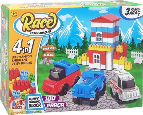 Ant Blocks 100 Parça City Set Lego Ant011