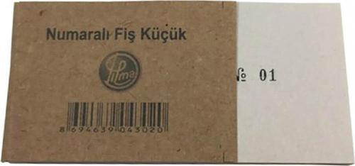 Numaralı Fiş Küçük 4302 (36 Koçan)