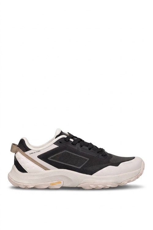 160-370193A Erkek Klasik Sneaker Siyah - Bej