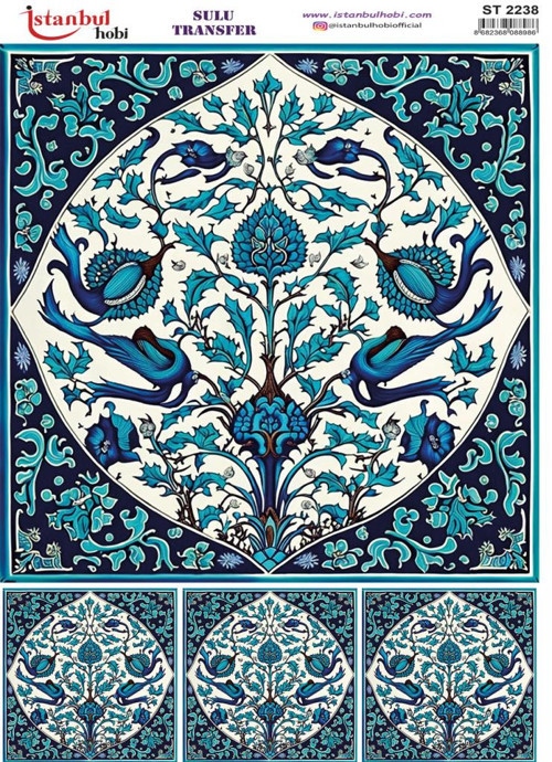 Sulu Transfer Kağıdı 25x35cm ST-2238