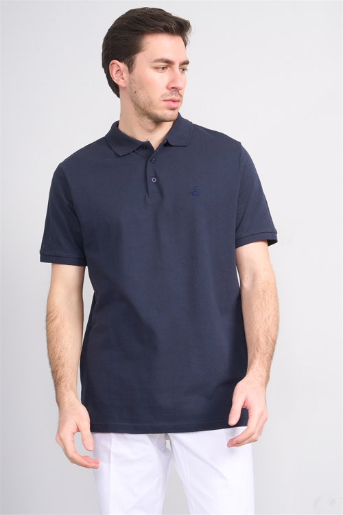 Çetinkaya Chester Polo 2742 Polo Yaka Regular Pike T-shirt Lacivert