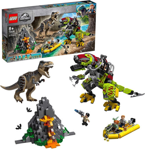 Jurassic World 75938 T-Rex ile Dinazor Robotu Savaşı