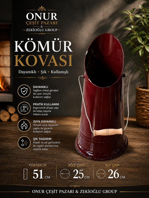 KÖMÜR KOVASI SOBA KOVASI