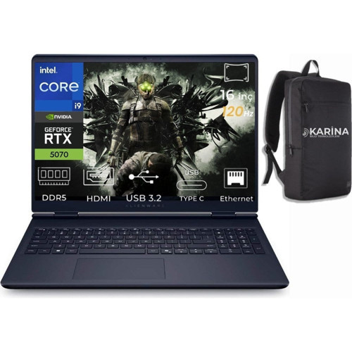 Alienware 16 Aurora Intel Core 9-270H AC16250-C932157W-10 40GB 4tb RTX5070 8gb W11HOME 16 Inç 2k Wqxga 120Hz Wva Gaming Laptop