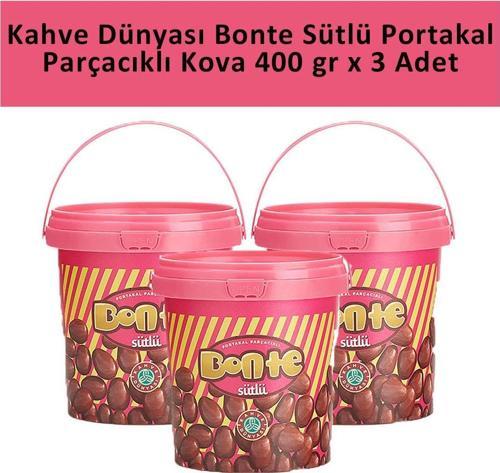 BONTE Portakal Parçacık Kova 400 GR x 3 Adet