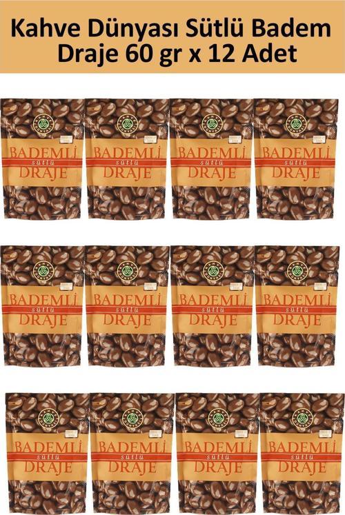 SÜTLÜ BADEM DRAJE 60 GR x 12 Adet