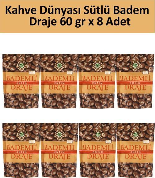 SÜTLÜ BADEM DRAJE 60 GR x 8 Adet