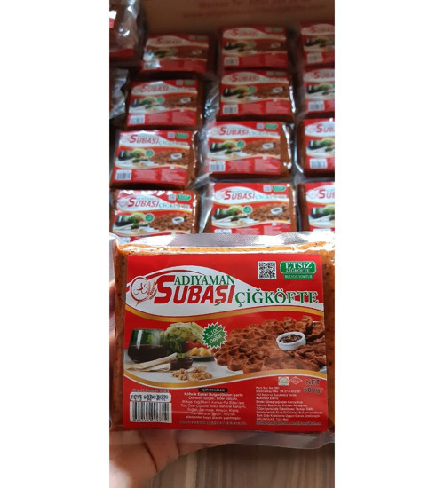 10 Adet 500gr. Vakumlu Çiğköfte