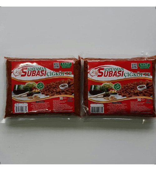 2 Adet 500gr. Vakumlu Çiğköfte