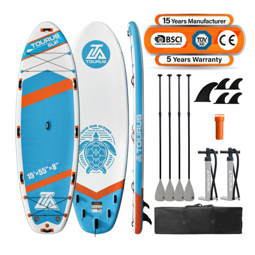 Tourus TS-MB01 457x140x20 cm Multi Player Dev Şişme SUP Board – 500 Kg Taşıma Kapasiteli 4 Kişilik Aile & Grup Paddle