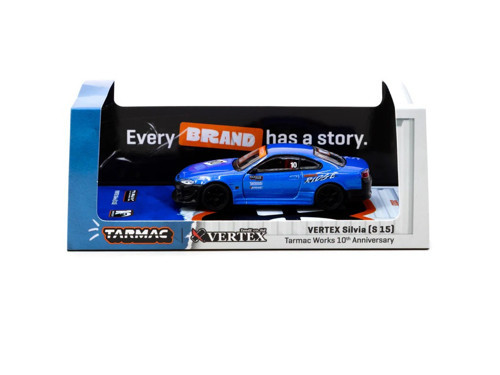 1:64 Vertex Nissan Silvia S15 10th Anniversary Diecast Model Araba