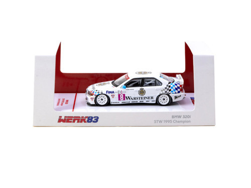 Werk83 1:64 BMW 320i STW 1995 Champion #8 Diecast Model Yarış Arabası
