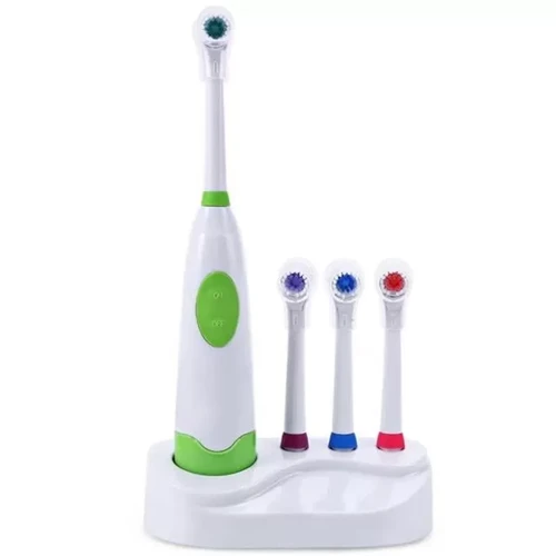 G-08 Dönen Başlıklı Pilli Otomatik Fırçası (3 Adet Yedek Başlık)